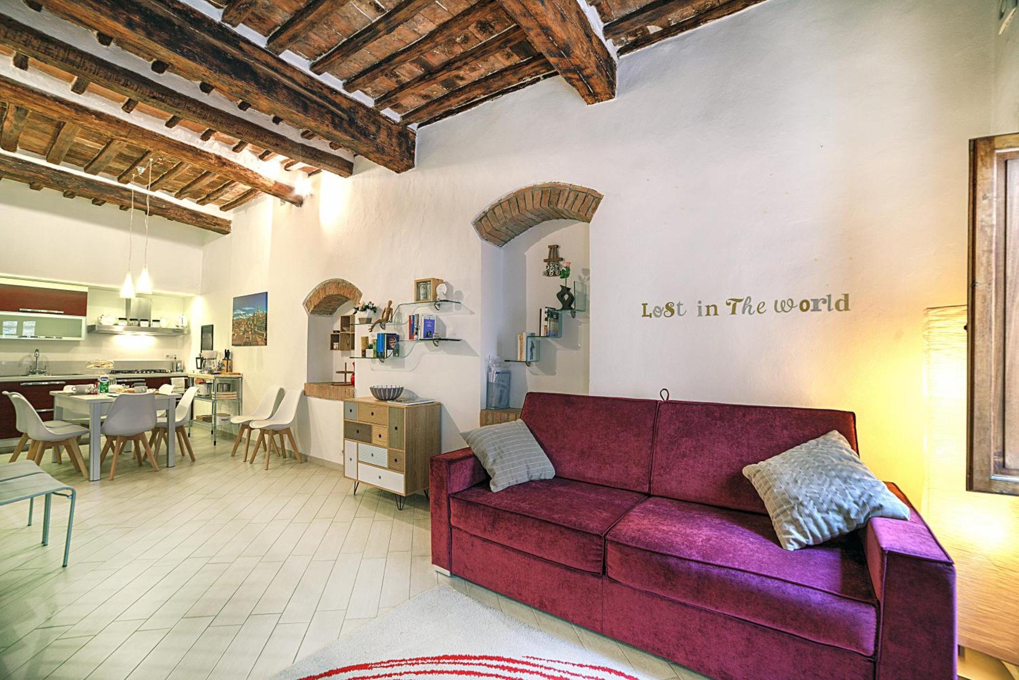 Cozy Apartment In The Heart Of Siena Exterior foto